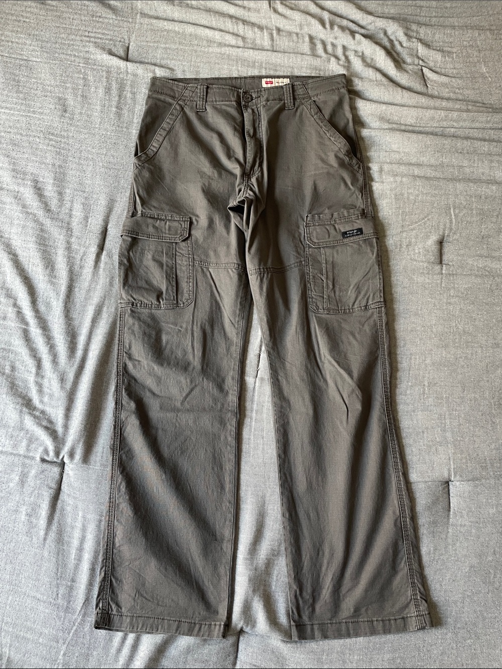 Wrangler Men's Cargo Pants - Dark Olive
